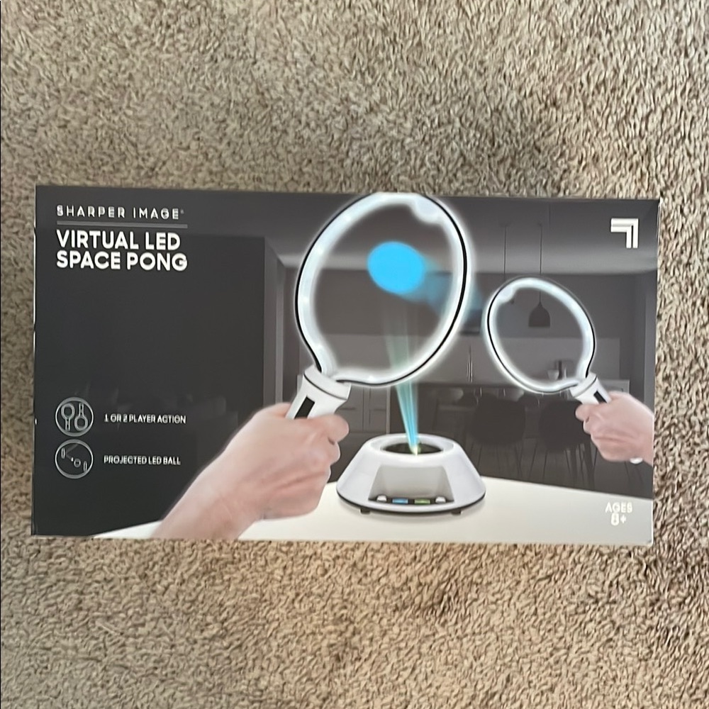 Sharper Image LED Space Pong Game